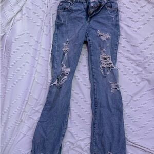 Distressed Women's Jeans